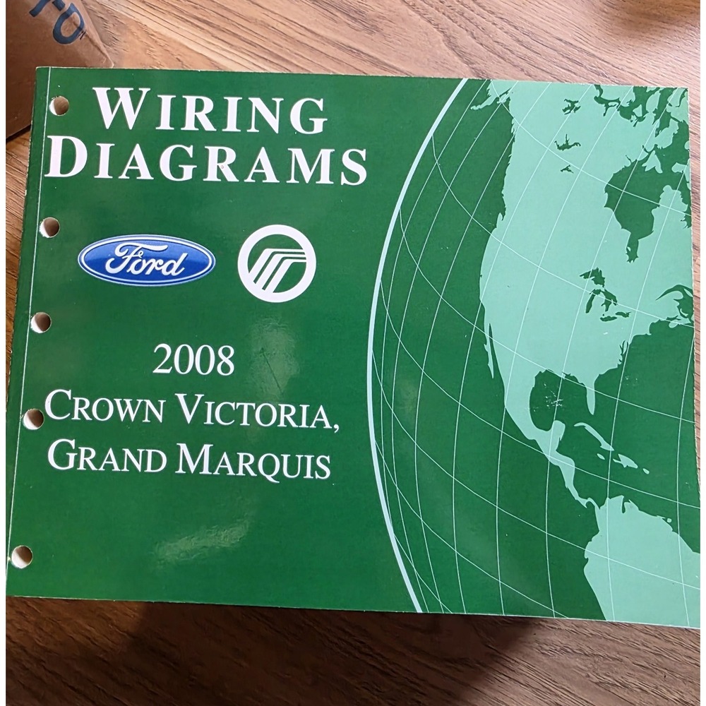 2008 Ford Crown Victoria, Mercury Grand Marquis Wiring Diagrams Schematics